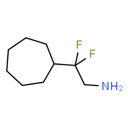 ChemSpider 2D Image | 2-Cycloheptyl-2,2-difluoroethanamine | C9H17F2N