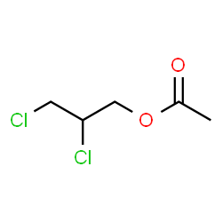 ChemSpider 2D Image | 2,3-Dichloropropyl acetate  | C5H8Cl2O2