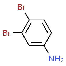 ChemSpider 2D Image | 3,4-Dibromoaniline | C6H5Br2N