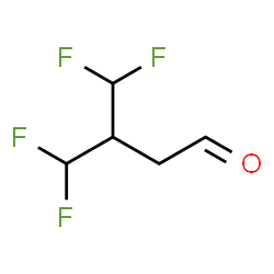 ChemSpider 2D Image | 3-(Difluoromethyl)-4,4-difluorobutanal | C5H6F4O