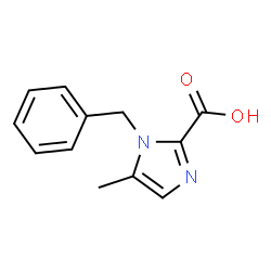 ChemSpider 2D Image | 1-Benzyl-5-methyl-1H-imidazole-2-carboxylic acid | C12H12N2O2