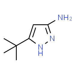 ChemSpider 2D Image | 3-Amino-5-tert-butylpyrazol | C7H13N3