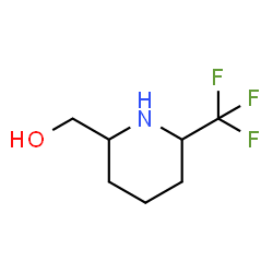 ChemSpider 2D Image | (6-(Trifluoromethyl)piperidin-2-yl)methanol | C7H12F3NO