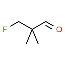 ChemSpider 2D Image | 3-Fluoro-2,2-dimethylpropanal | C5H9FO