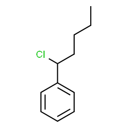 ChemSpider 2D Image | (1-Chloropentyl)benzene | C11H15Cl