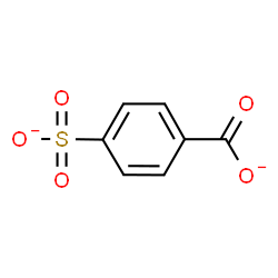 ChemSpider 2D Image | 4-Sulfonatobenzoate | C7H4O5S