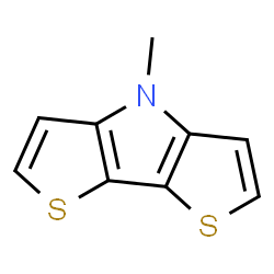 ChemSpider 2D Image | 4-Methyl-4H-bisthieno[3,2-b:2',3'-d]pyrrole | C9H7NS2