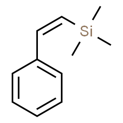 ChemSpider 2D Image | Trimethyl[(Z)-2-phenylvinyl]silane | C11H16Si