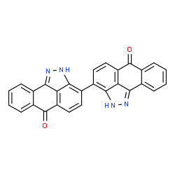 ChemSpider 2D Image | 3,3'-Bidibenzo[cd,g]indazole-6,6'(2H,2'H)-dione | C28H14N4O2