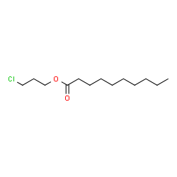 ChemSpider 2D Image | 3-Chloropropyl decanoate | C13H25ClO2