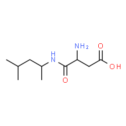 ChemSpider 2D Image | N-(4-Methyl-2-pentanyl)-alpha-asparagine | C10H20N2O3