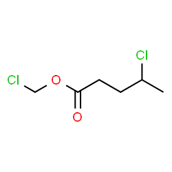 ChemSpider 2D Image | Chloromethyl 4-chloropentanoate | C6H10Cl2O2