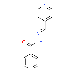 ChemSpider 2D Image | N'-[(E)-4-Pyridinylmethylene]isonicotinohydrazide | C12H10N4O