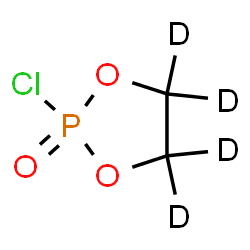 ChemSpider 2D Image | 2-Chloro(~2~H_4_)-1,3,2-dioxaphospholane 2-oxide | C2D4ClO3P