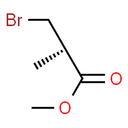 ChemSpider 2D Image | (-)-Methyl (S)-beta-bromoisobutyrate | C5H9BrO2