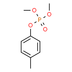 ChemSpider 2D Image | Dimethyl 4-methylphenyl phosphate | C9H13O4P