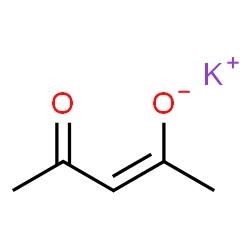 ChemSpider 2D Image | pentane-2,4-dione, monopotassium salt | C5H7KO2
