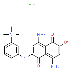 ChemSpider 2D Image | Basic blue 99 | C19H20BrClN4O2
