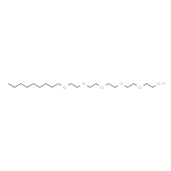 ChemSpider 2D Image | 3,6,9,12,15-Pentaoxatetracosan-1-ol | C19H40O6