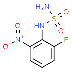 ChemSpider 2D Image | N-(2-Fluoro-6-nitrophenyl)sulfuric diamide | C6H6FN3O4S