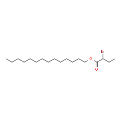 ChemSpider 2D Image | Tetradecyl 2-bromobutanoate | C18H35BrO2