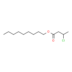 ChemSpider 2D Image | Nonyl 3-chlorobutanoate | C13H25ClO2