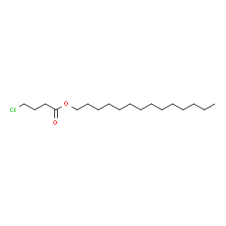 ChemSpider 2D Image | Tetradecyl 4-chlorobutanoate | C18H35ClO2
