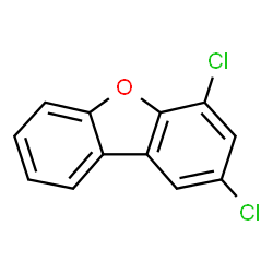ChemSpider 2D Image | 2,4-DICHLORODIBENZOFURAN | C12H6Cl2O