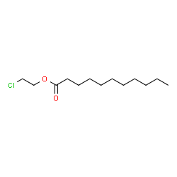 ChemSpider 2D Image | 2-Chloroethyl undecanoate | C13H25ClO2