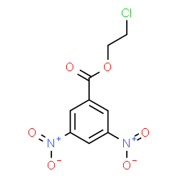 ChemSpider 2D Image | 2-Chloroethyl 3,5-dinitrobenzoate | C9H7ClN2O6