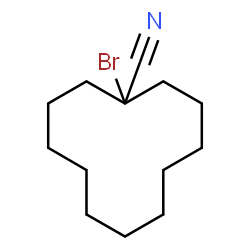 ChemSpider 2D Image | 1-Bromocyclododecanecarbonitrile | C13H22BrN