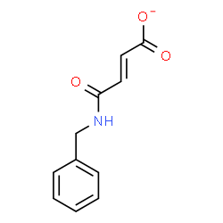 ChemSpider 2D Image | (2E)-4-(Benzylamino)-4-oxo-2-butenoate | C11H10NO3