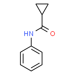 ChemSpider 2D Image | N-Phenylcyclopropanecarboxamide | C10H11NO