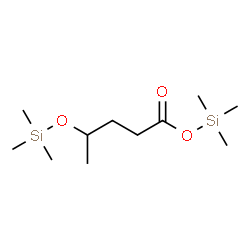 ChemSpider 2D Image | Trimethylsilyl 4-[(trimethylsilyl)oxy]pentanoate  | C11H26O3Si2