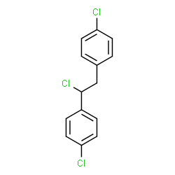 ChemSpider 2D Image | 1,2-bis-(4-Chlorophenyl)-1-chloroethane | C14H11Cl3