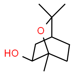 ChemSpider 2D Image | 1,3,3-Trimethyl-2-oxabicyclo[2.2.2]octan-6-ol | C10H18O2