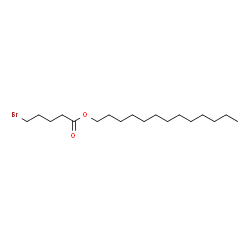 ChemSpider 2D Image | Tridecyl 5-bromopentanoate  | C18H35BrO2