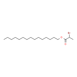 ChemSpider 2D Image | Pentadecyl 2-bromopropanoate | C18H35BrO2