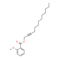 ChemSpider 2D Image | 2-Tridecyn-1-yl 2-methoxybenzoate | C21H30O3
