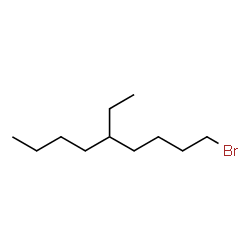 ChemSpider 2D Image | 1-Bromo-5-ethylnonane | C11H23Br