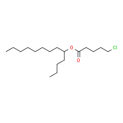 ChemSpider 2D Image | 5-Tridecanyl 5-chloropentanoate | C18H35ClO2