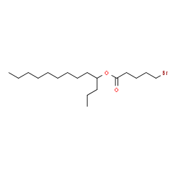 ChemSpider 2D Image | 4-Tridecanyl 5-bromopentanoate | C18H35BrO2