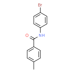 ChemSpider 2D Image | N-(4-Bromophenyl)-4-methylbenzamide | C14H12BrNO
