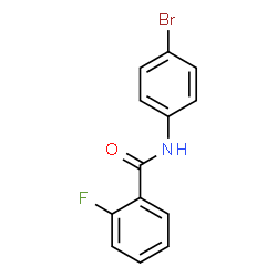 ChemSpider 2D Image | N-(4-Bromophenyl)-2-fluorobenzamide | C13H9BrFNO