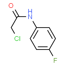 ChemSpider 2D Image | N-(Chloroacetyl)-4-fluoroaniline | C8H7ClFNO