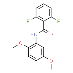 ChemSpider 2D Image | N-(2,5-Dimethoxyphenyl)-2,6-difluorobenzamide | C15H13F2NO3