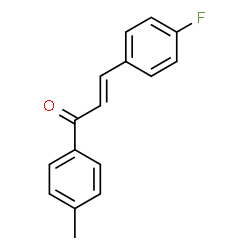 ChemSpider 2D Image | 4-Fluoro-4'-methylchalcone | C16H13FO