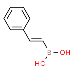 ChemSpider 2D Image | styrylboronic acid | C8H9BO2