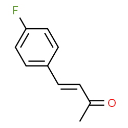 ChemSpider 2D Image | 1-(4-Fluorophenyl)but-1-en-3-one | C10H9FO