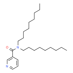 ChemSpider 2D Image | N,N-Dinonylnicotinamide | C24H42N2O